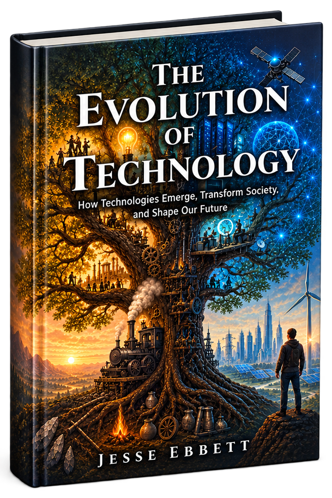 Cover of The Evolution of Technology by Jesse Ebbett
